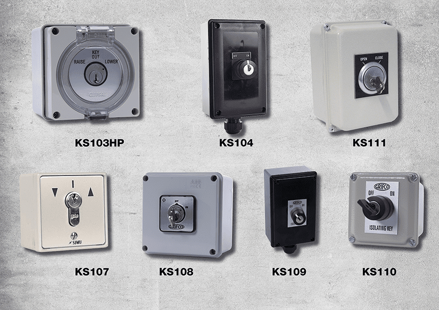 Key Switches & Push Buttons